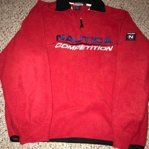 nautica competition quarter zip fleece